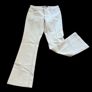 GAP LONG AND LEAN DENIM JEANS OFF WHITE SIZE 6